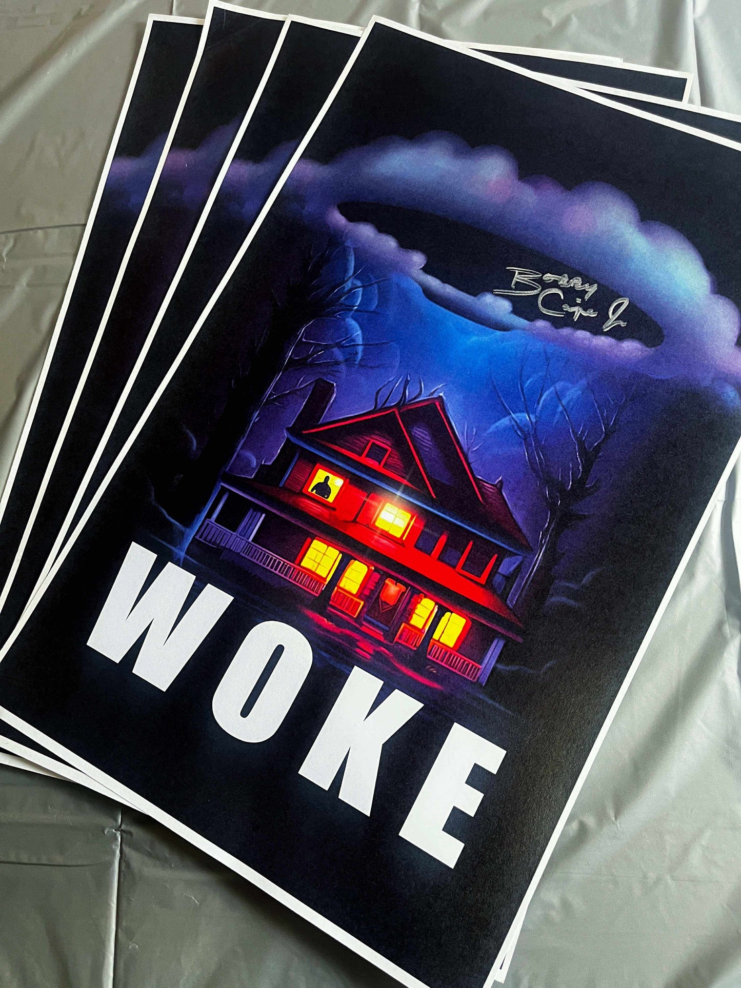 11x17 Signed “Woke” Print