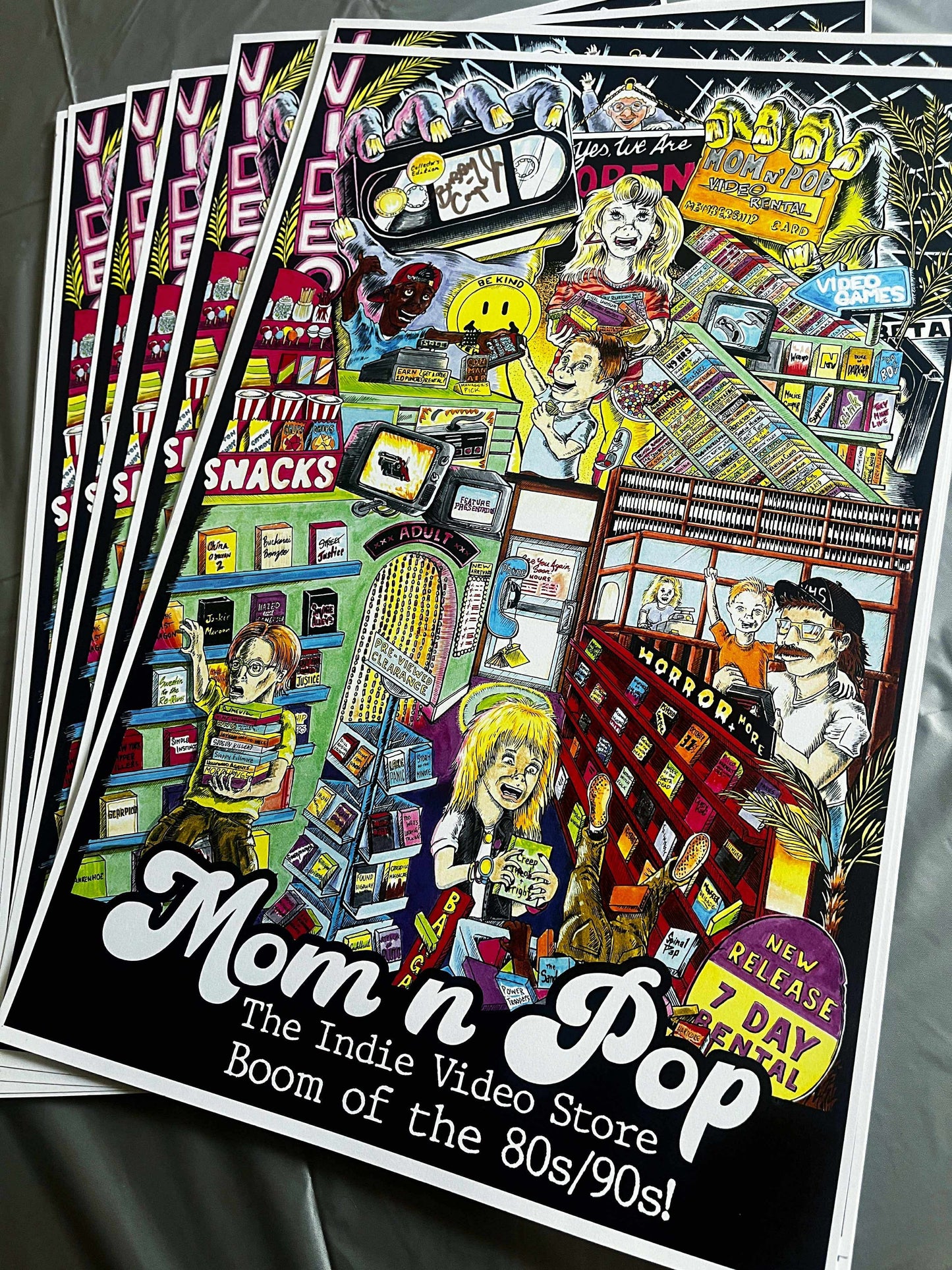 Signed “Mom n Pop” 11x17 Print