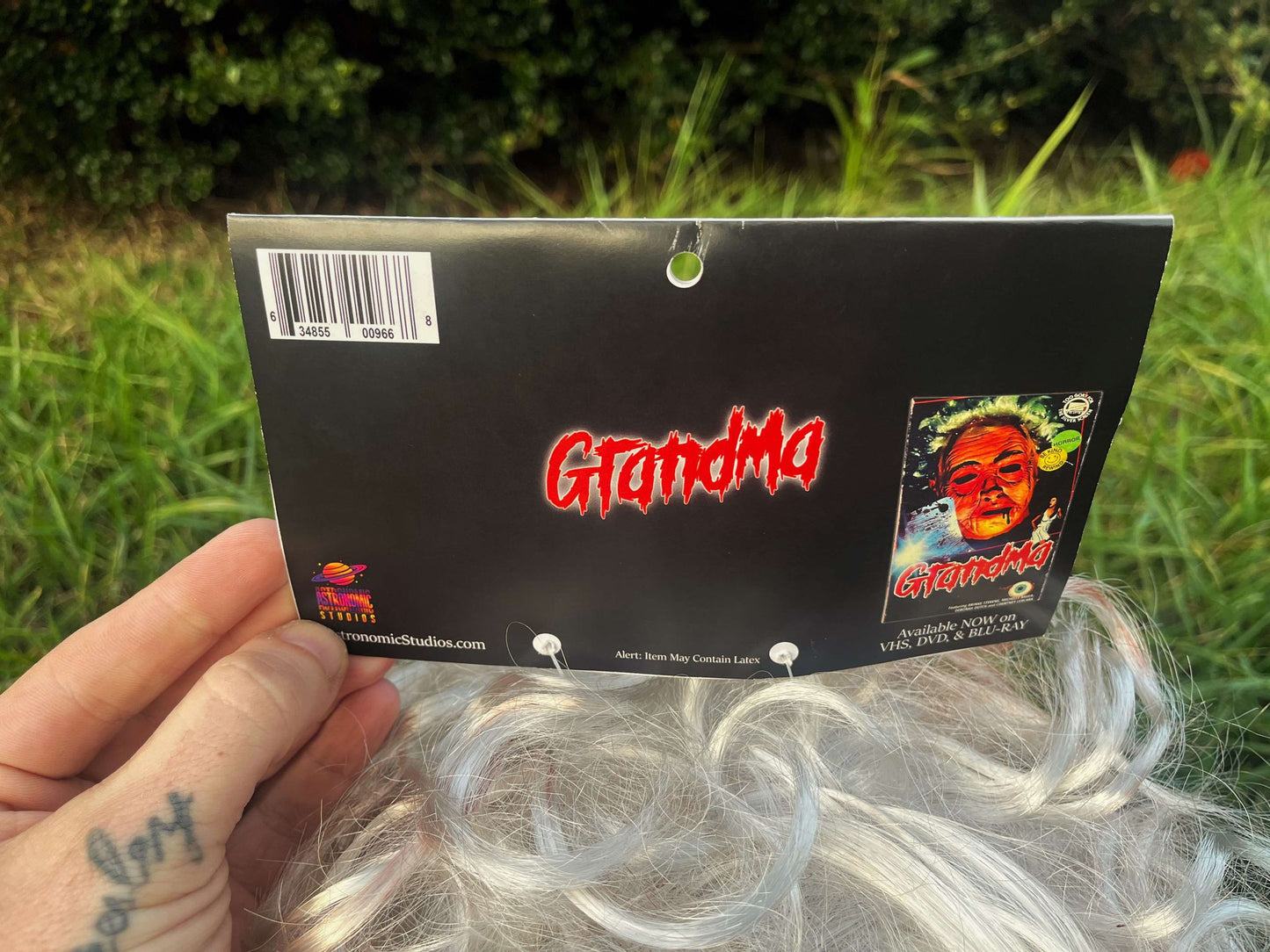 Limited Edition Hand-Painted Grandma Replica Mask