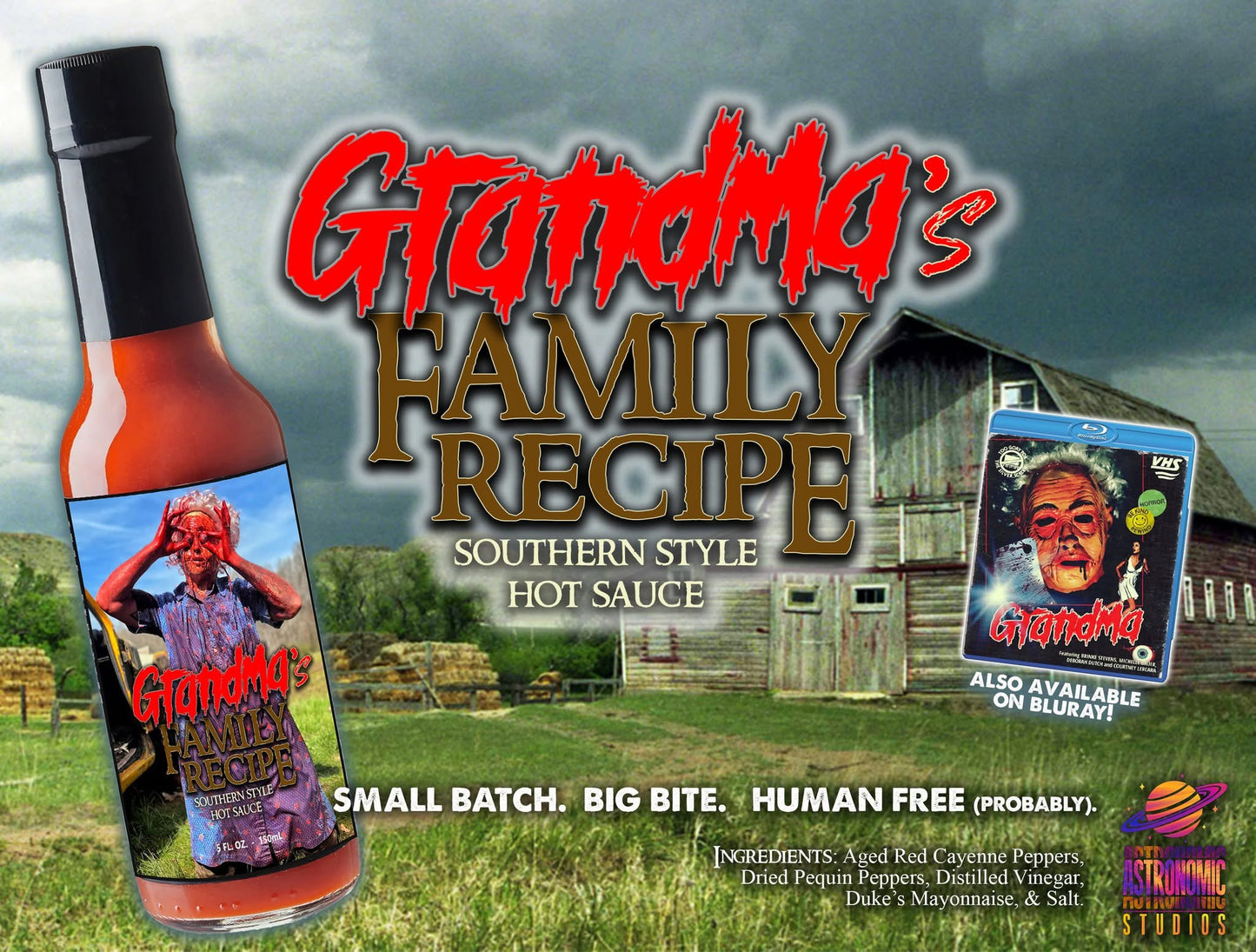 Limited Edition “Grandma’s Family Recipe” Hot Sauce