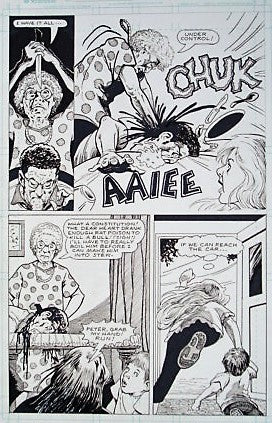 "Grandma" #1 - Blood Scream Comics Prequel Adaptation SIGNED