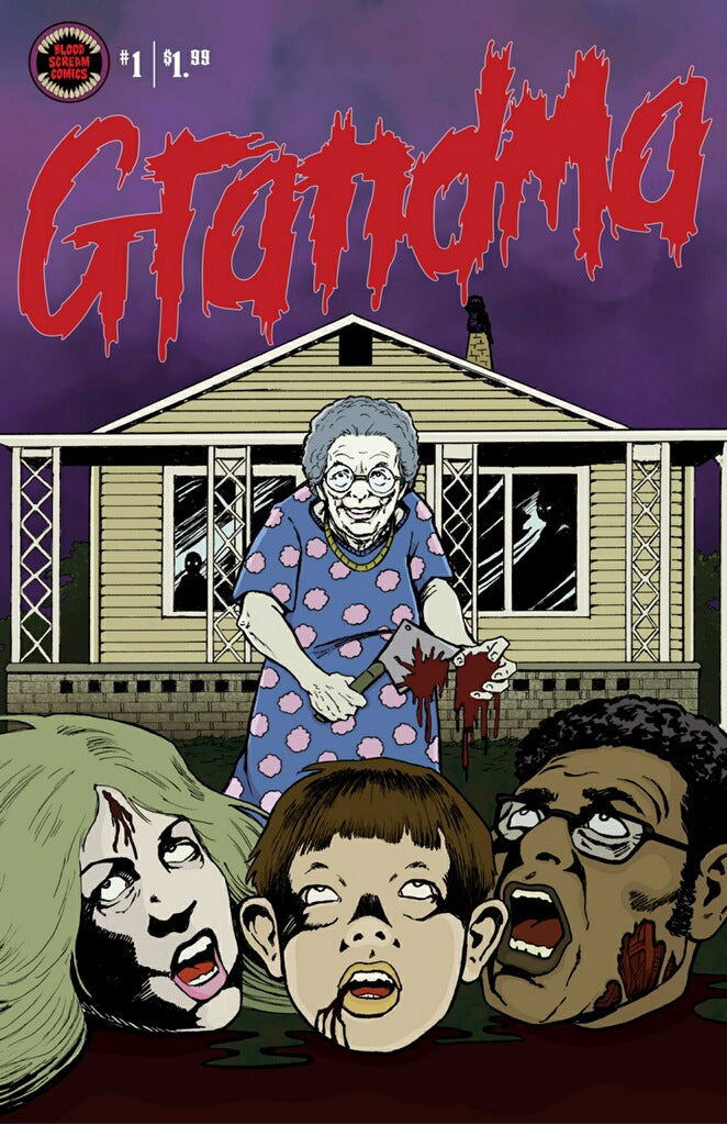 "Grandma" #1 - Blood Scream Comics Prequel Adaptation SIGNED