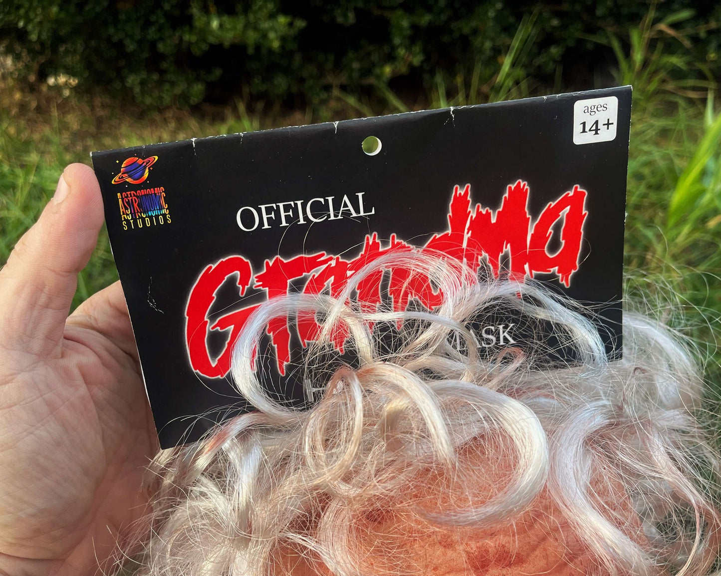 Limited Edition Hand-Painted Grandma Replica Mask