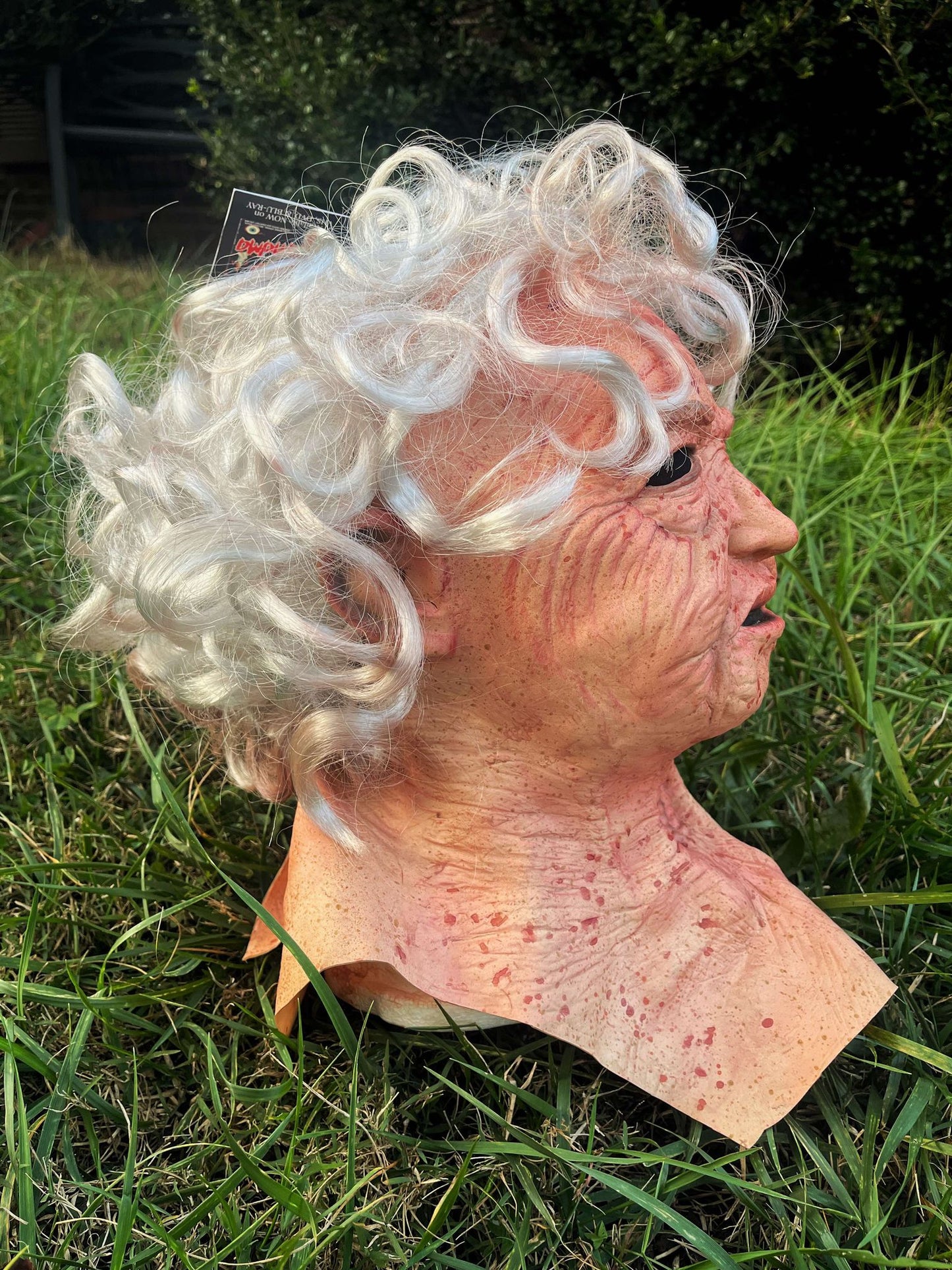 Limited Edition Hand-Painted Grandma Replica Mask