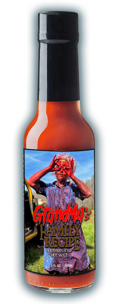 Limited Edition “Grandma’s Family Recipe” Hot Sauce